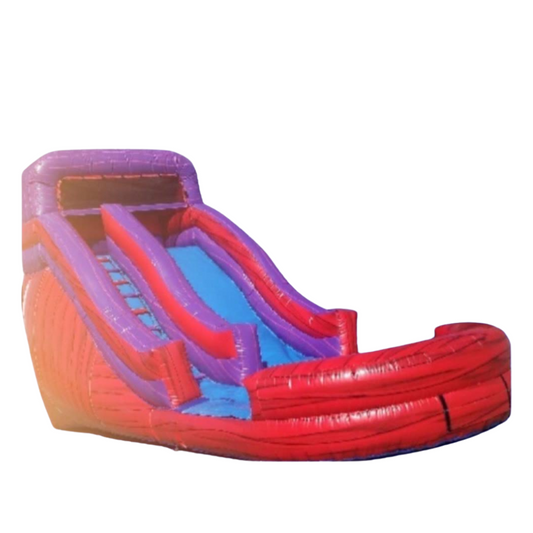 RED EXPLOSION WATER SLIDE